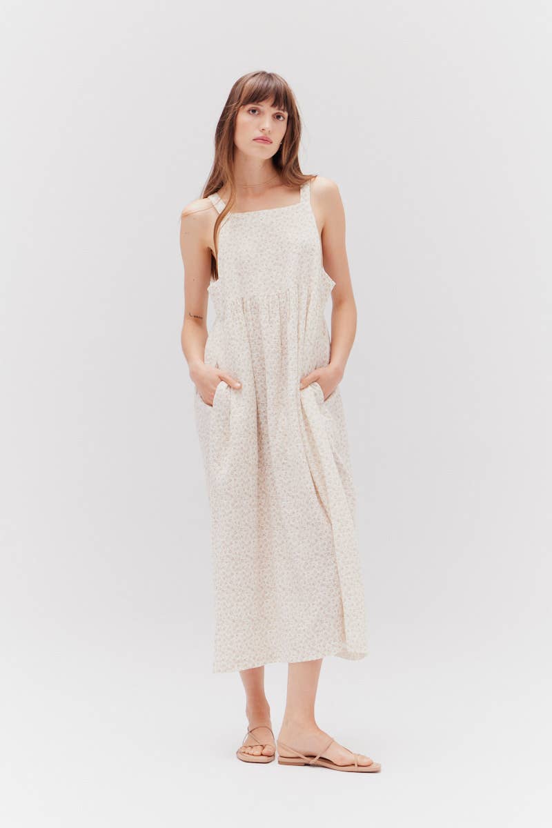 Prairie Printed Gauze Dress