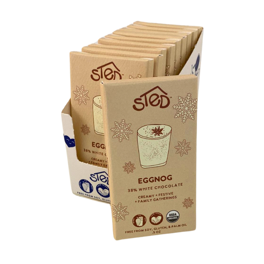 Mini Eggnog Chocolate