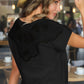 Brianna Embroidery Accent Knit Top
