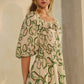 Garden Imprints Midi Dress