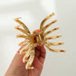 Hailey Gold Metal Octopus Clip
