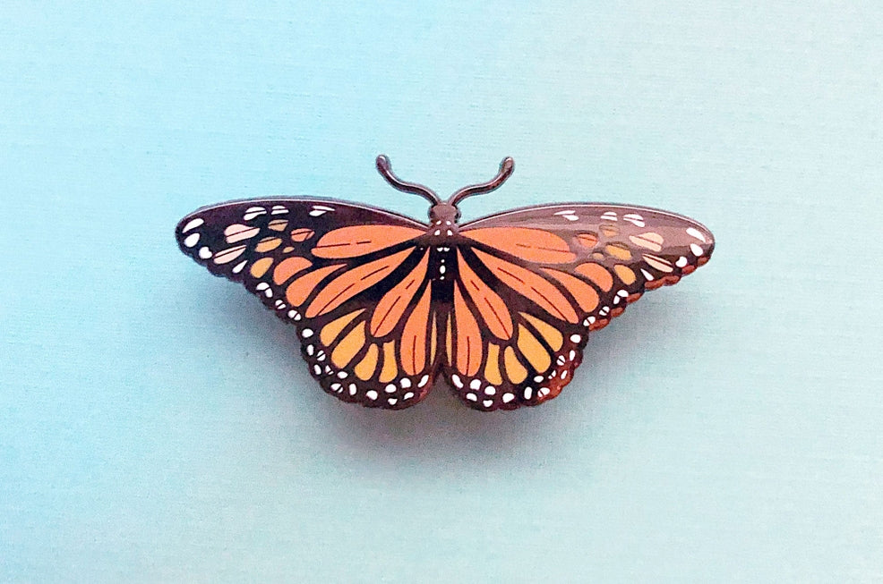 Monarch Butterfly Enamel Pin