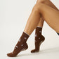 Snowflake Petal Pilates Sock