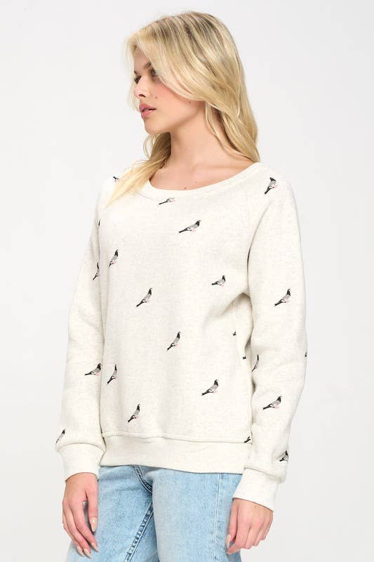 Pigeon All Over Sweatshirt