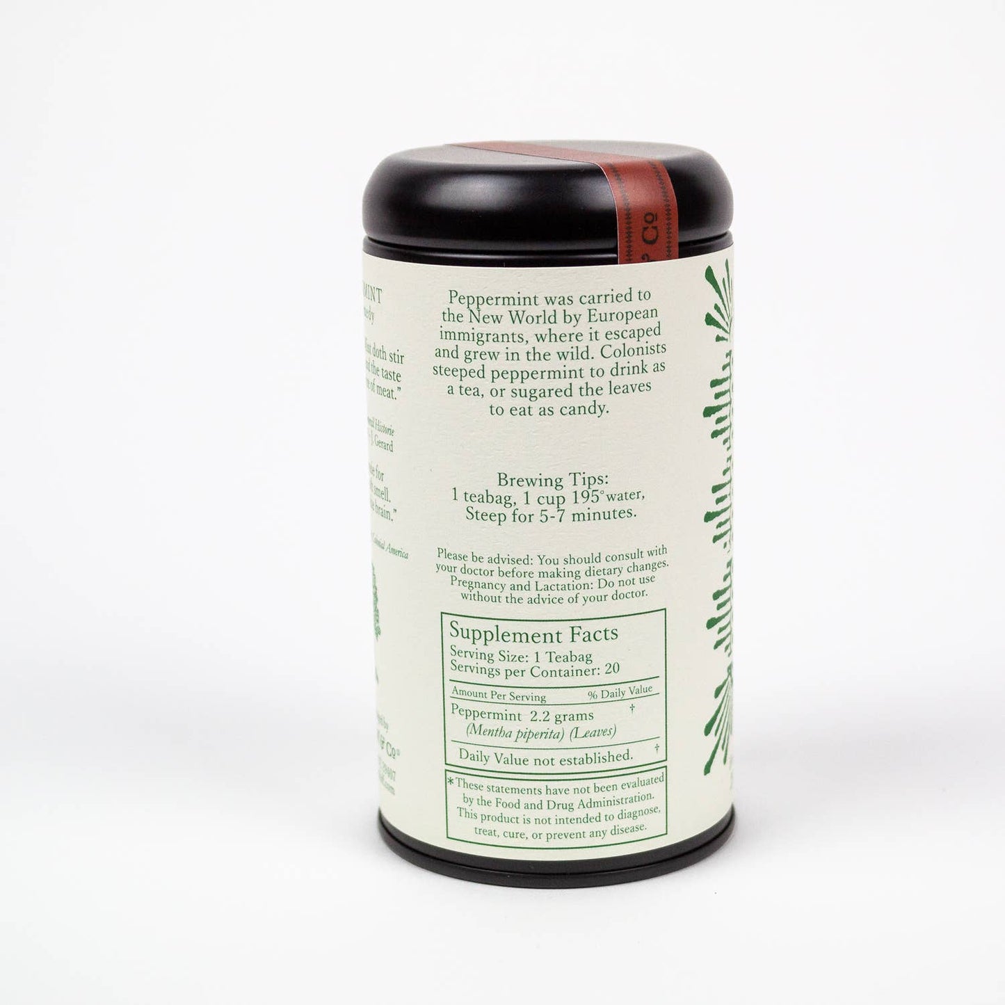 Peppermint Tea Tin