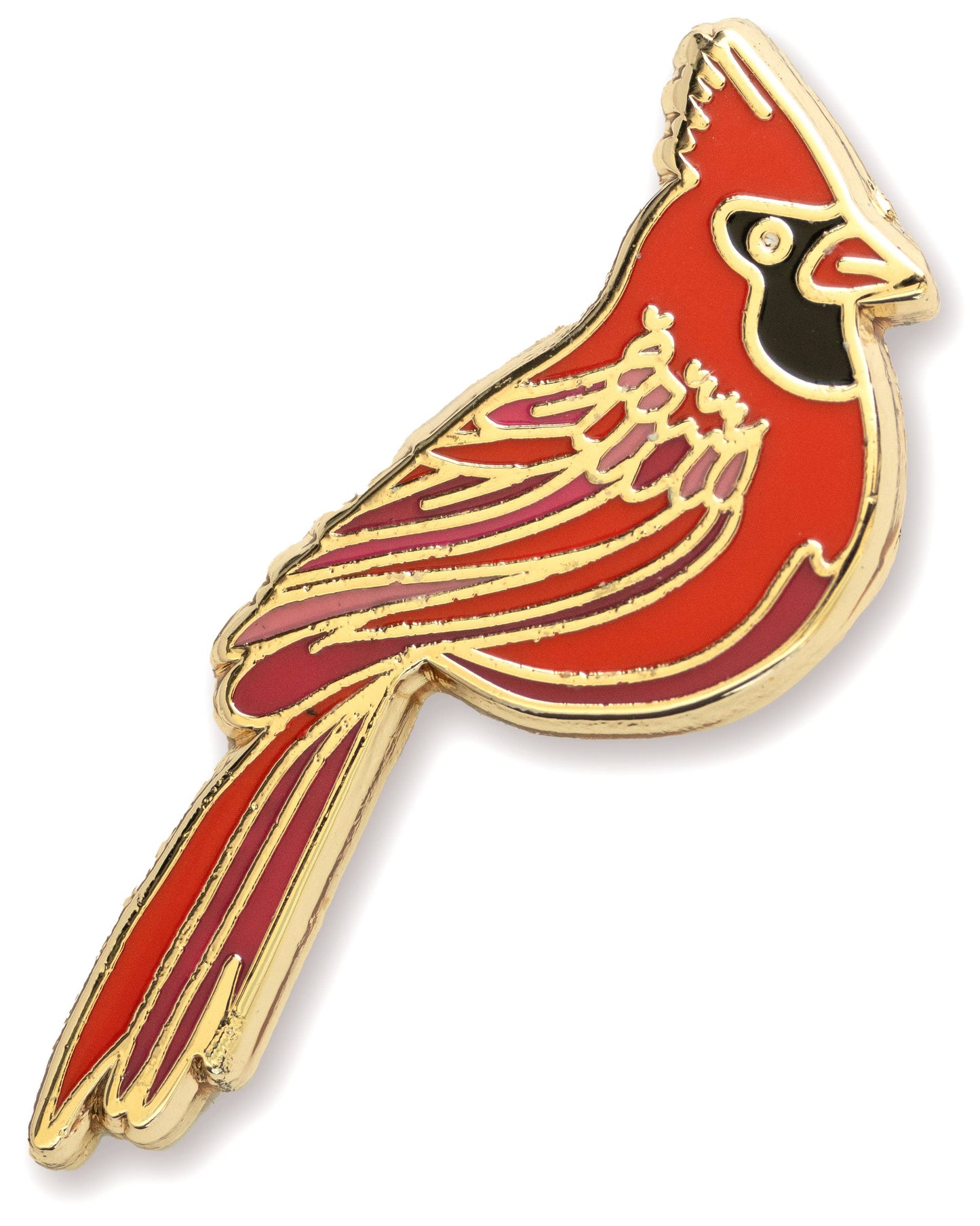 Red Cardinal Enamel Pin