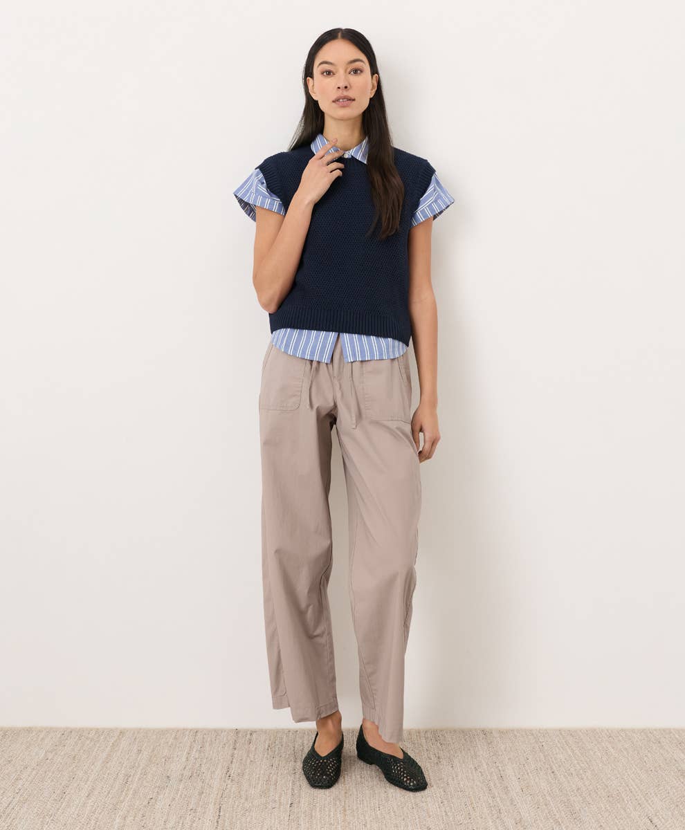 Shoreline Relaxed Knit Vest