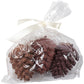 Flocked Velvet Pinecone Ornament