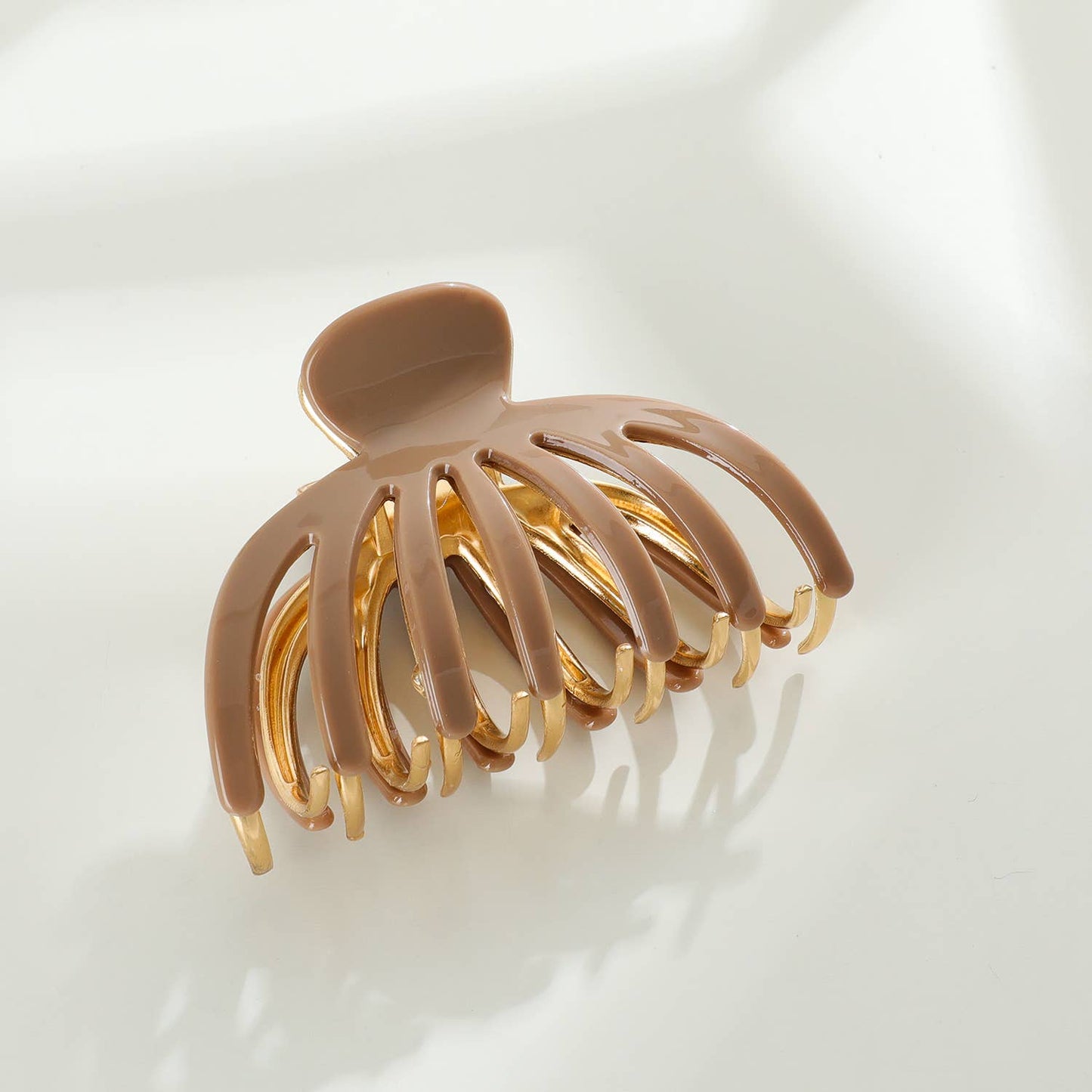 Hailey Gold Metal Octopus Clip