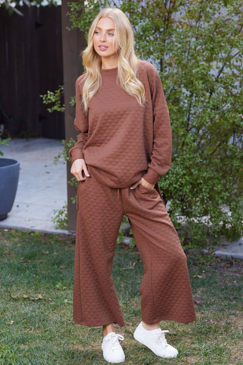 The Ultimate Quilted Lounge Top