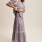 Townhomes Striped Smocked Maxi Skirt