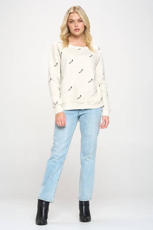 Pigeon All Over Sweatshirt