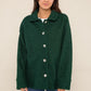 Bethany Sherpa Jacket - Forest Green