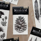Nature Temporary Tattoo - Pinecone