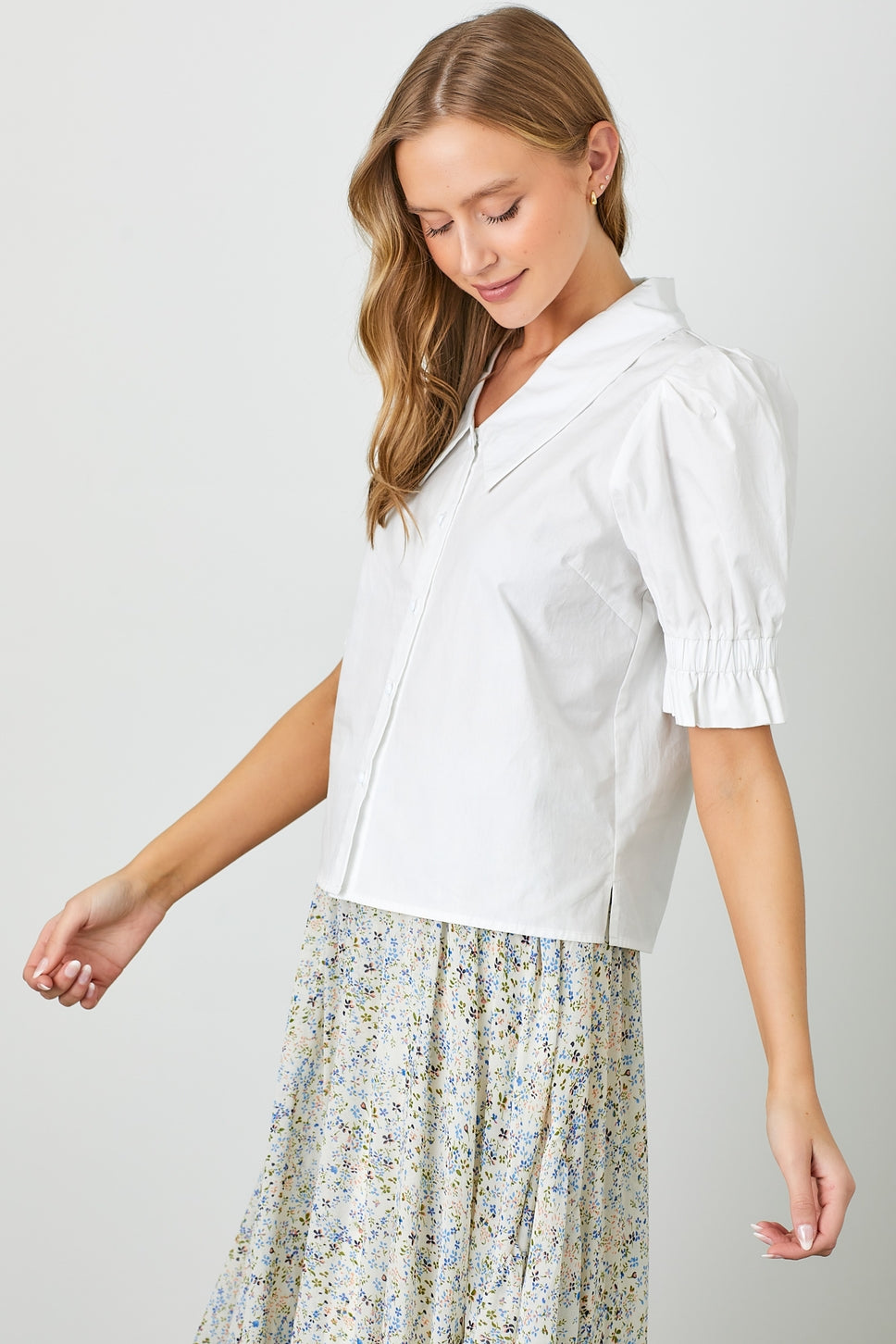 Poppin' Poplin Button-Up Shirt