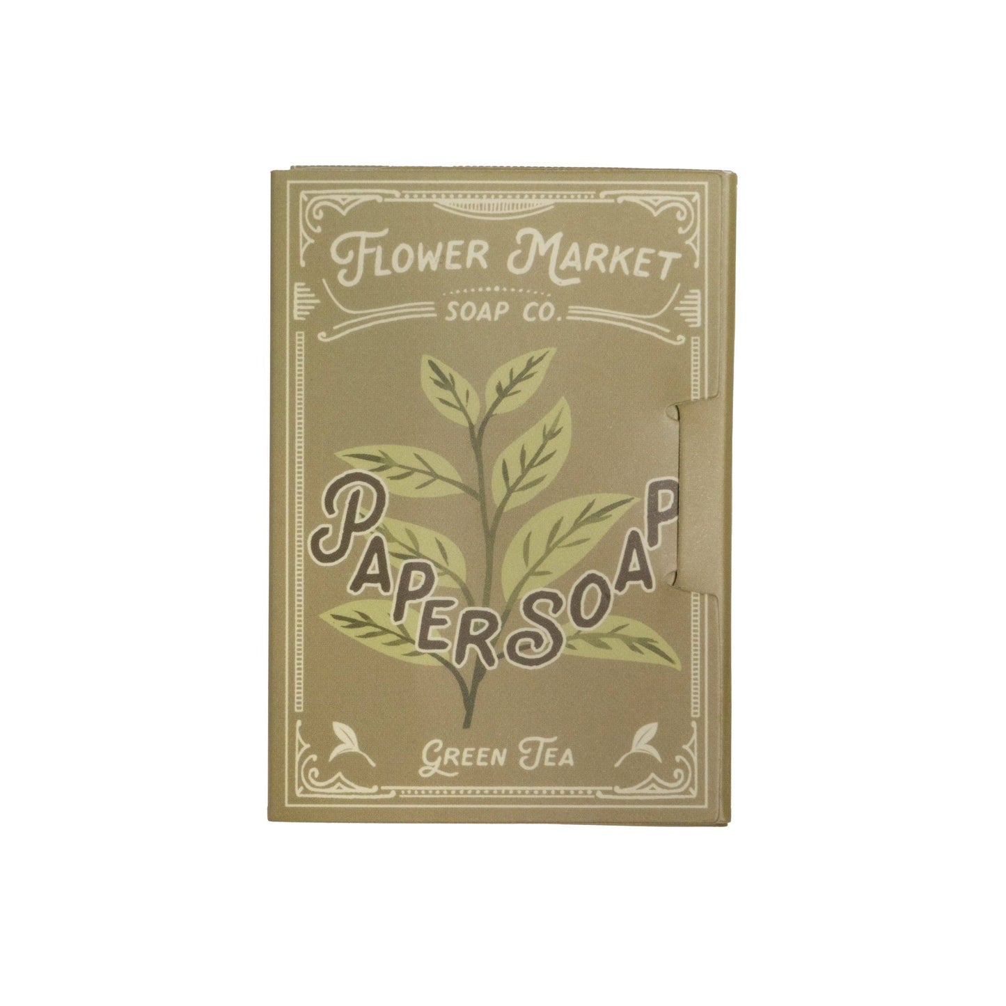 Green Tea Paper Soap