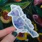 Marydean Draws Sticker - "Anxious for Nothing" Watercolor Bird Scripture
