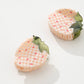Gingham Strawberry Claw Clip