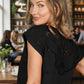 Brianna Embroidery Accent Knit Top