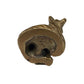 Mini Antiqued Brass Fox Figurine