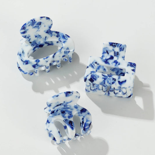 Coastal Cottage Mini Claw Clips
