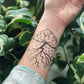 Storm Cloud Temporary Tattoo