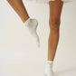 Garland Cropped Crew Grip Sock