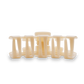 Almond Classic Contour Claw Clip