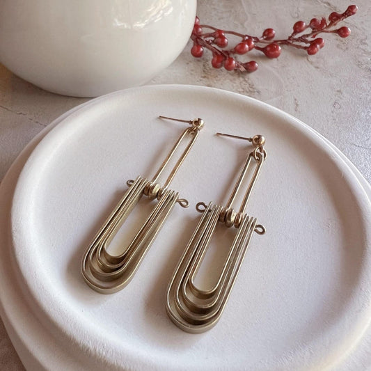 Art Deco Earrings - Free Range and Feral