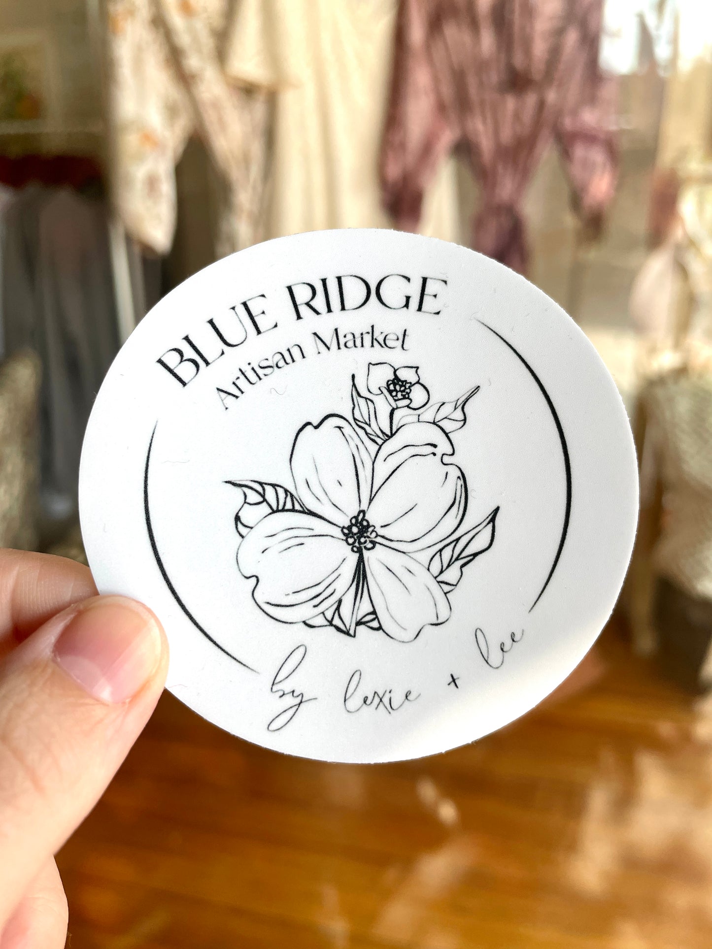 Blue Ridge Artisan Market Vinyl Sticker