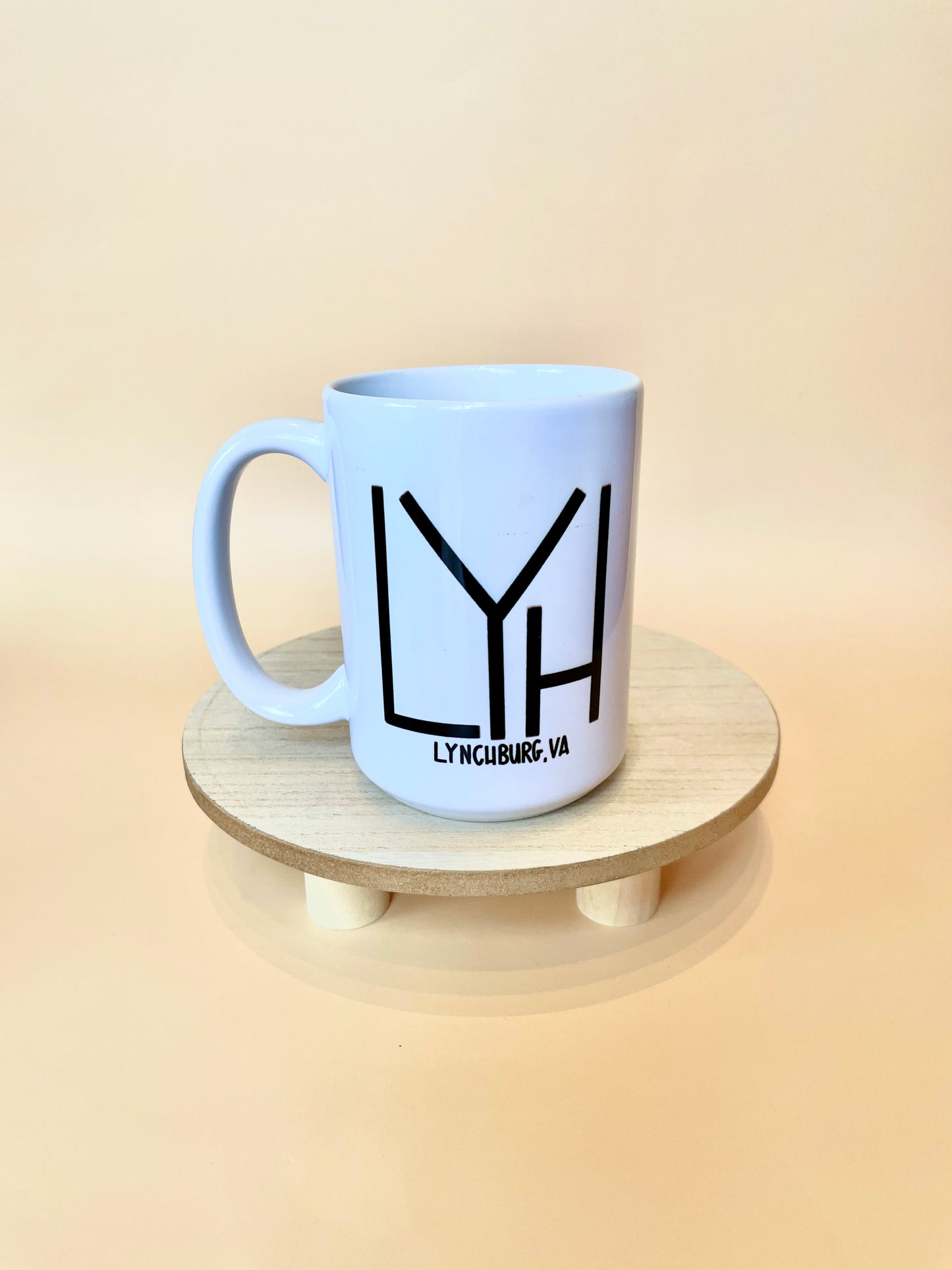 Lynchburg “LYH” Monogram Mug