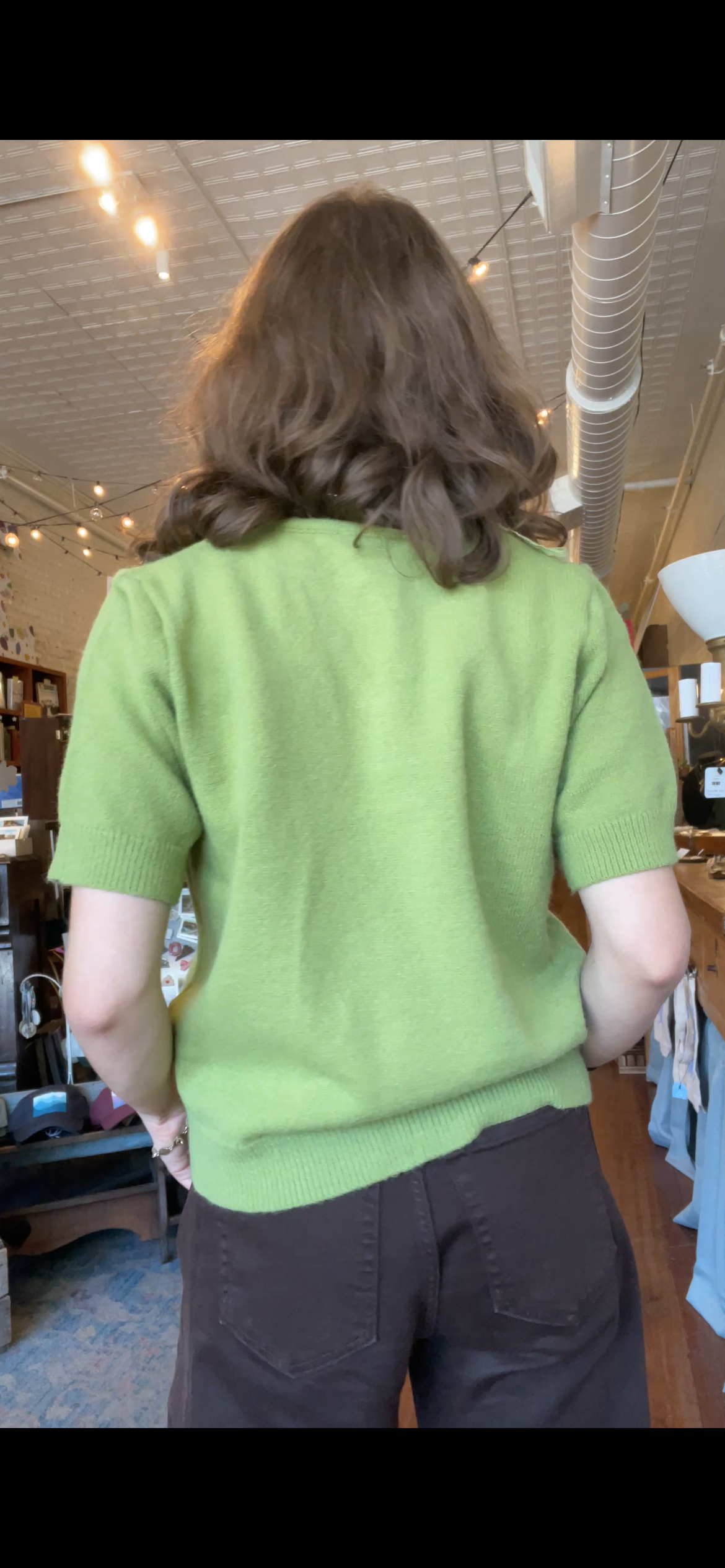 Matcha Mornings Short Sleeve Top