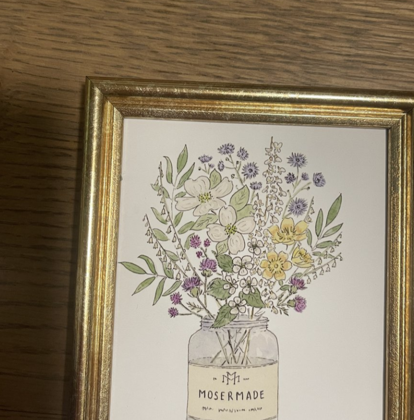 Mosermade Apiary Watercolor Art Print