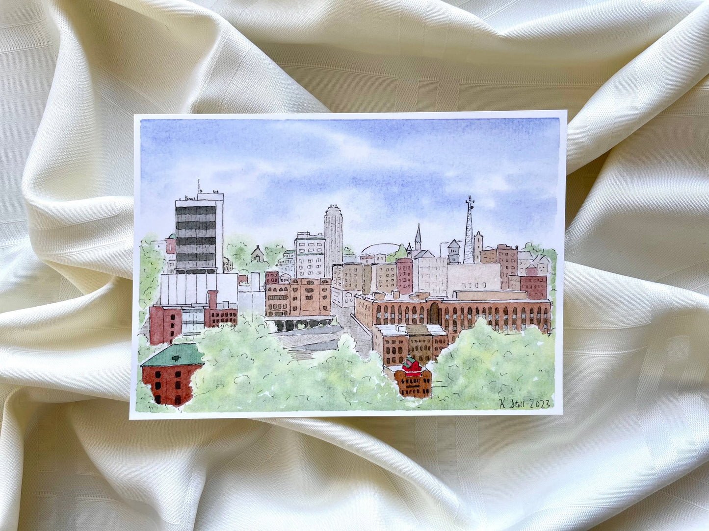 "Love LYH" Cityscape Print - Glasswater Art Co.