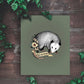 "Leave Me Alone" Floral Opossum Art Print - Joanna Garcia Art