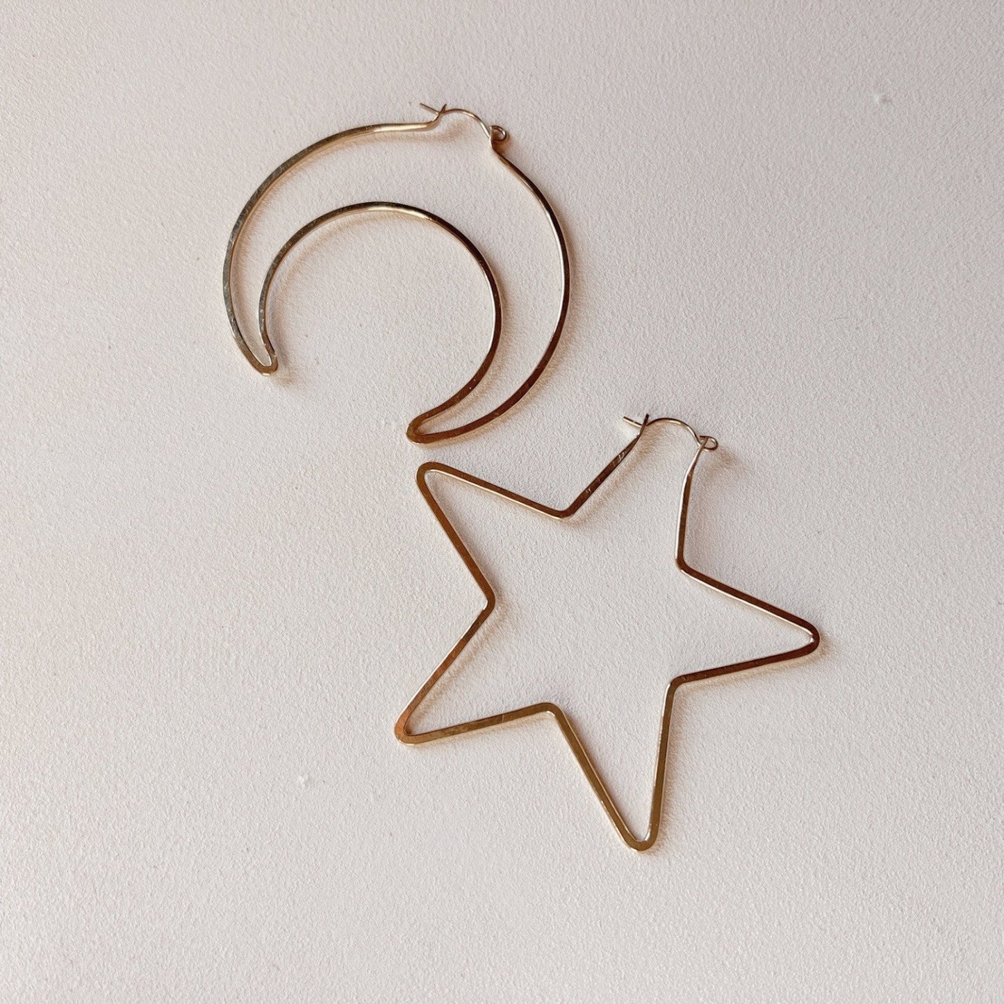 Moon and Star Hoops - Free Range and Feral