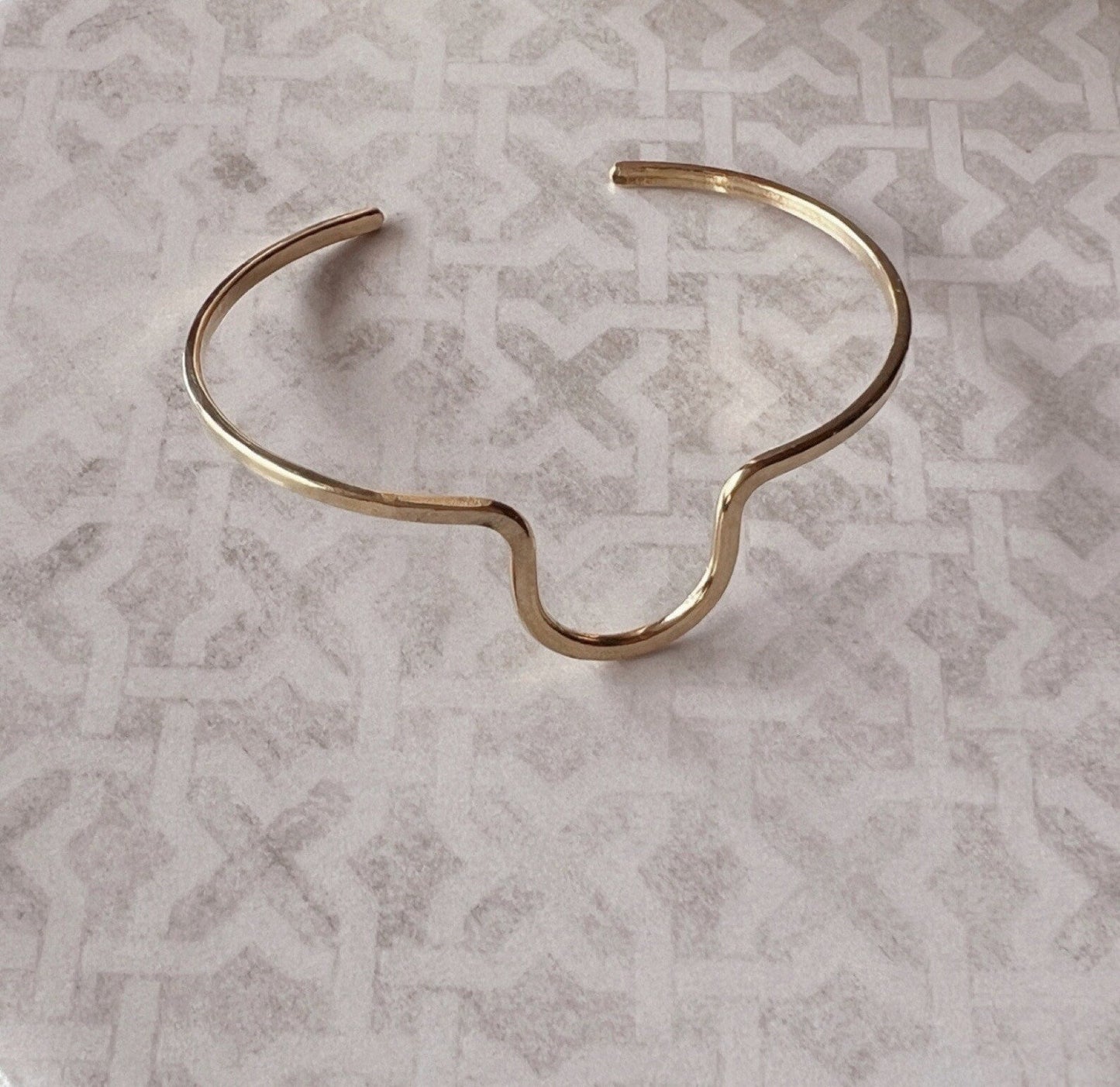 Hammered Basin Cuff - Free Range & Feral