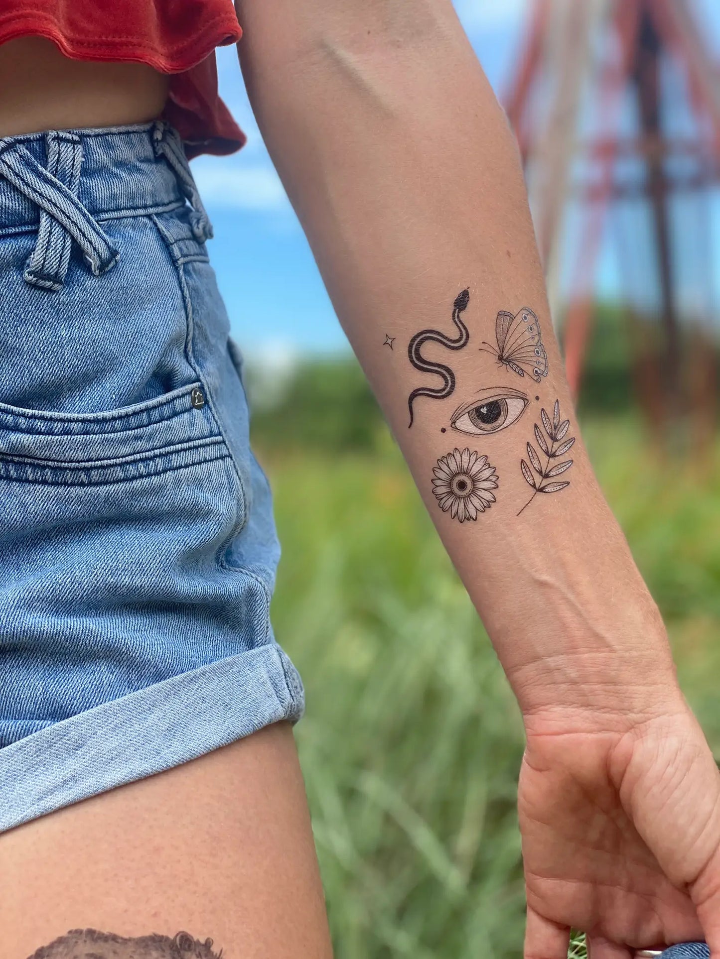 Nature Temporary Tattoos